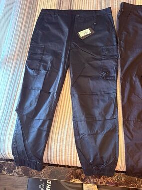Armani Exchange Deep Navy Casual Drawstring Pants